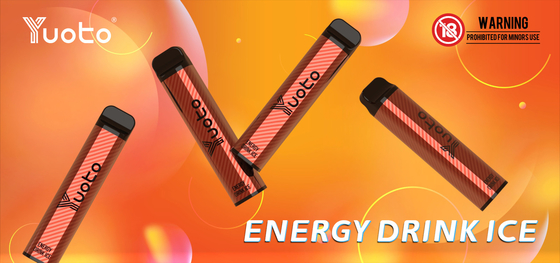 Envío rápido Yuoto XXL 2500puffs Cigarette 2500 Puff Vaping Device 7.0ml Eliquid 1200mAh Batería