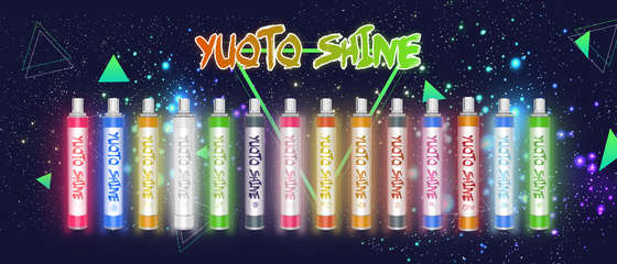 Yuoto popular Vape con la sal de alta calidad Vape disponible Yuoto original de la nicotina del 5% 1500 soplos Vape Ecigs