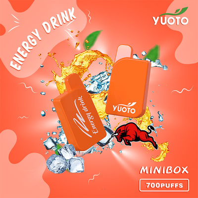 Yuoto Mini Box 700 sopla la batería disponible 450mAh 2.3ml de 15 sabores de Vape
