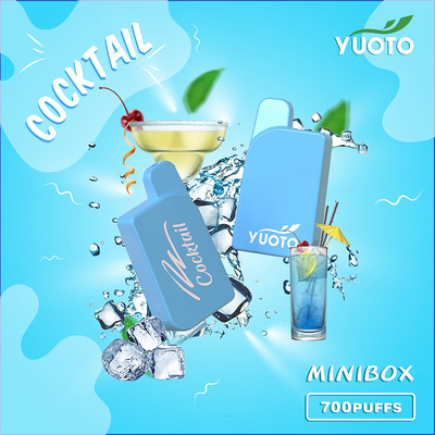 Yuoto Mini Box 700 soplos 15 condimenta 2,3 ml Juice Capacity You Deserve It acuña la marca Mongo Ice de Maskking del hielo