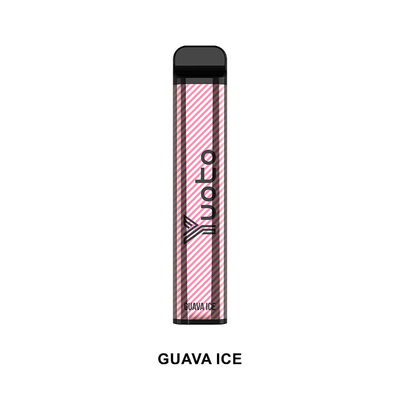 Yuoto 2500 sopla vaporizador Pen Kit de los sabores 23 sabores el 5% hielo disponible de la uva de la batería de 1200 mAh popular en la India