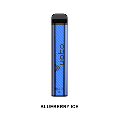 Yuoto 2500 sopla vaporizador Pen Kit de los sabores 23 sabores el 5% hielo disponible de la uva de la batería de 1200 mAh popular en la India