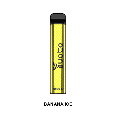 Yuoto 2500 sopla vaporizador Pen Kit de los sabores 23 sabores el 5% hielo disponible de la uva de la batería de 1200 mAh popular en la India