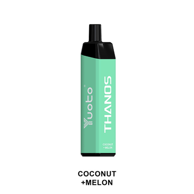 batería del jugo 5000puff Yuoto Thanos Disposable Vape 650mAh de 14ml E