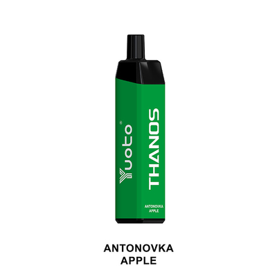 batería del jugo 5000puff Yuoto Thanos Disposable Vape 650mAh de 14ml E