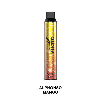Yuoto 3000 deliciosos sopla hielo disponible del plátano de la marca de Vape Yuoto de la capacidad de 1350 mAh Batttery
