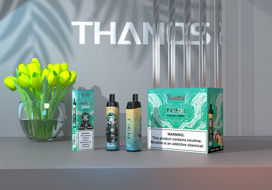batería del jugo 5000puff Yuoto Thanos Disposable Vape 650mAh de 14ml E