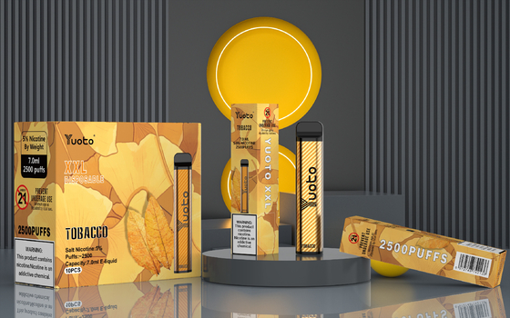 Soplo original de Yuoto XXL 2500 de los sabores, wholsale disponible de la nicotina del cigarrillo el 2% de E