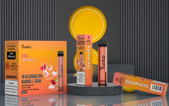 Cigarrillo electrónico original yuoto xxl 2500 puff vape pen 5% nic precio al por mayor de fábrica con buena calidad