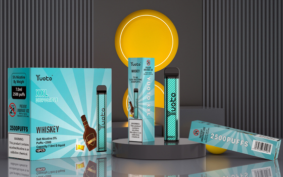 Cigarrillo electrónico original yuoto xxl 2500 puff vape pen 5% nic precio al por mayor de fábrica con buena calidad