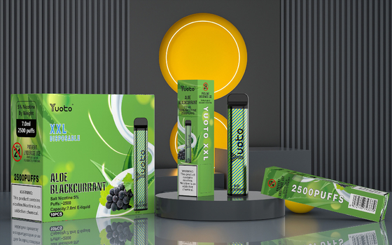 original yuoto xxl 2500 soplo 7 ml 5% nic fábrica precio al por mayor pluma vape desechable