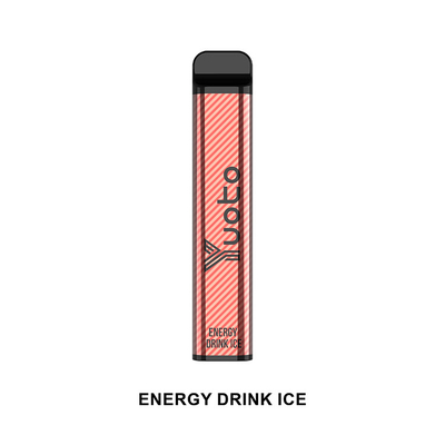 Yuoto XXL 2500 Puffs el vaporizador desechable más popular Energy Drink Ice 7ml 1200mAh 5%
