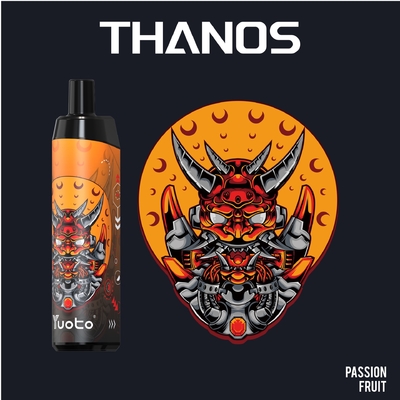 Nicotina disponible de alta calidad el 5% de Vape Pen Mesh Coil Rechargeable 650mAh 14ml de los E-cigarrillos de Yuoto Thanos 5000puff Vape