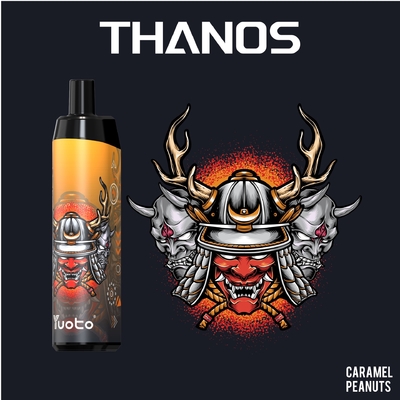 Nicotina disponible el 5% /2 % de Vape Pen Mesh Coil Rechargeable 650mAh 14ml de los E-cigarrillos de Yuoto Thanos 5000puff Vape