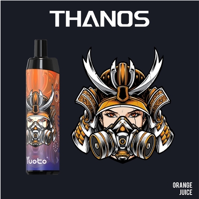 Nicotina disponible el 5% /2 % de Vape Pen Mesh Coil Rechargeable 650mAh 14ml de los E-cigarrillos de Yuoto Thanos 5000puff Vape