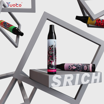Yuoto popular 2000 sopla pluma disponible de Vape de los E-cigarrillos del jugo 850mAh de Mesh Coil 6ml E del vape de Vape