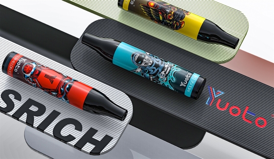 Yuoto popular 2000 sopla pluma disponible de Vape de los E-cigarrillos del jugo 850mAh de Mesh Coil 6ml E del vape de Vape