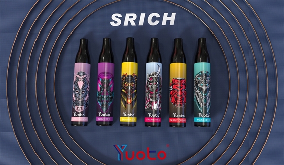 Pluma disponible de Vape de los E-cigarrillos de Vape Mesh Coil 6ml E Juice Battery 850mAh de los soplos originales de Yuoto 2000