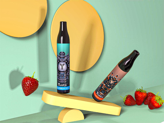 Pluma disponible de Vape de los E-cigarrillos de Vape Mesh Coil 6ml E Juice Battery 850mAh de los soplos originales de Yuoto 2000