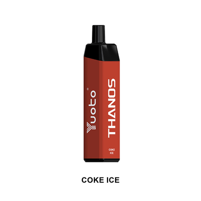 versión caliente del árabe de la nicotina el 5% de la batería 650mAh del jugo 14ml de Yuoto Thanos Disposable Vape E