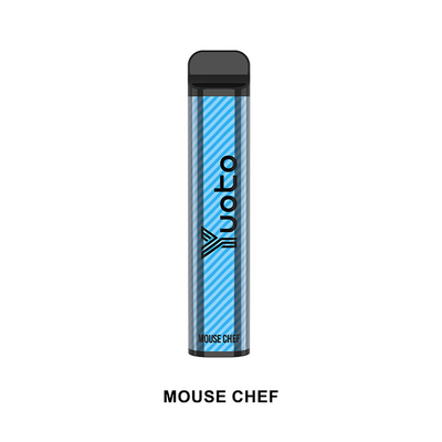 fábrica auténtica de yuoto xxl 2500 puff vape desechable 5% nic 7ml líquido 1200mah 35 colores disponibles