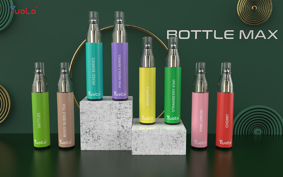 Soplos máximos Vape disponible Yuoto de la botella original del 100% 600 de 2ml 400mah en Europa con TPD