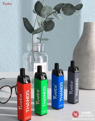 batería del jugo 5000puff Yuoto Thanos Disposable Vape 650mAh de 14ml E