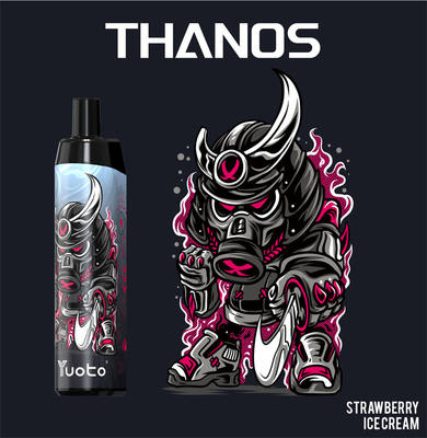 Yuoto auténtico Thanos 5000 soplos con el tipo batería y Mesh Coil de C