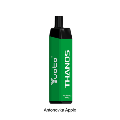 Yuoto 5000 Puffs desechables Vape Thanos malla bobina recargable 50mg nicotina