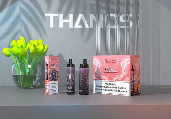 vape disponible al por mayor 2023 del gusto perfecto de Yuoto Thanos 5000puff 650mAh del oringinal en la fábrica
