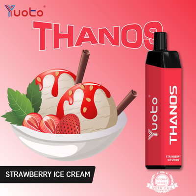 superventas Yuoto Thanos 5000 puff cigarrillo electrónico recargable desechable vape 5% nic 14 ml líquido