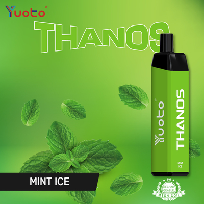 superventas Yuoto Thanos 5000 puff cigarrillo electrónico recargable desechable vape 5% nic 14 ml líquido