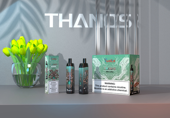 Precio de fábrica Pod desechable 14ml E-Liquid 650mAh Batería Yuoto Thanos 5000 Puffs Mesh Coil para humo más grande