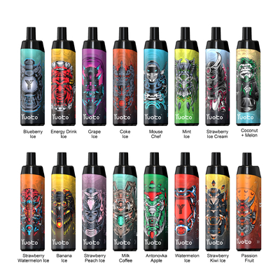 Yuoto Thanos 5000 Puffs Desechable Vape Pen Hookah con 14ml E-Liquid 650mAh Bobina de malla de batería