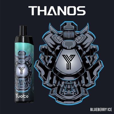 Yuoto Thanos 5000 Puffs Desechable Vape Pen Hookah con 14ml E-Liquid 650mAh Bobina de malla de batería