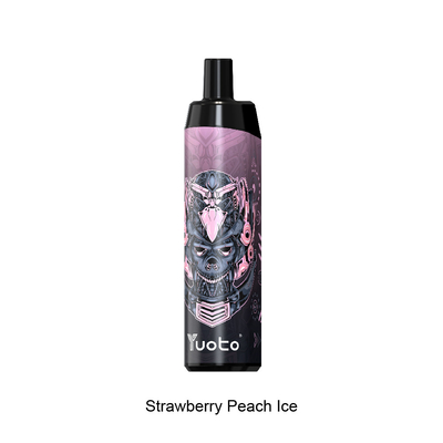 5000 Puffs Vape Pod desechable Sabor a melocotón Yuoto Thanos Mesh Coil 14ml Ejuice 650mAh Batería de fábrica de China