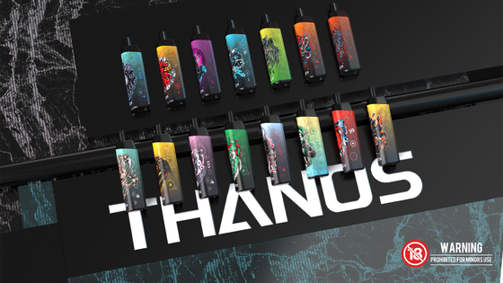 5000 Puffs Vape Pod desechable Sabor a melocotón Yuoto Thanos Mesh Coil 14ml Ejuice 650mAh Batería de fábrica de China