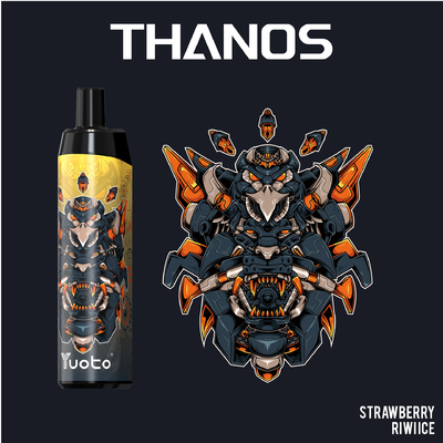 Desechable Vape Pod 5000 Puffs Banana Flavor Yuoto Thanos Mesh Coil 14ml Ejuice 650mAh Batería que aumenta el volumen Fábrica de China