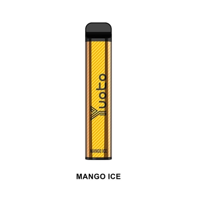 Yuoto Electronic Cigarette Desechable Vape Pen 2500 Puffs XXL Mango Ice 1200mAh 5% Nicotina
