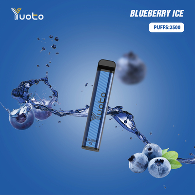 Nueva llegada Cigarrillo electrónico desechable Vape 7ml E-Liquid 1200mAh Batería Grape Ice para Puff Distribuidores Mayorista
