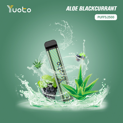 Blueberry ice Desechable Vape Yuoto XXL 2500 Puffs E Cigarette con 7ml E-Liquid 1200mAh Batería