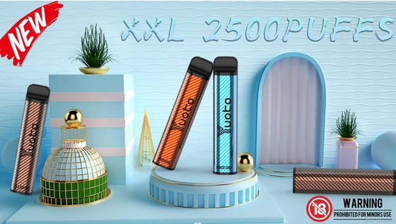 Fresa Sandía Hielo 2500 Soplos Desechable Vape Pod Yuoto XXL 7ml Ejuice 1200mAh Batería de China