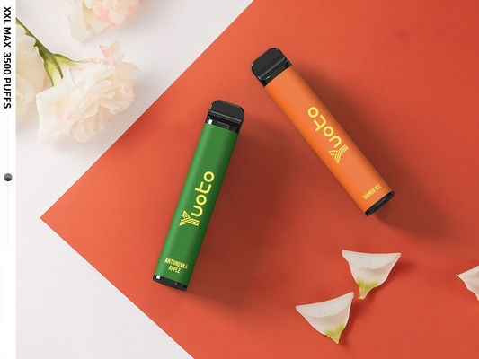 sabor a fruta hielo desechable vape pluma yuoto xxl max 3500 bocanadas malla bobina 1200 mah batería