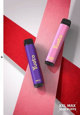 Yuoto XXL Max 3500 Puffs Electric Vape Pen Factory directamente Strawberry Peach ice