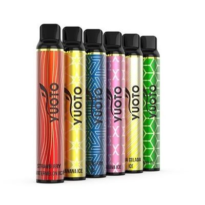 Yuoto Mejor Vape Desechable 2022 Peach Ice Luscious Wholesale Europe 3000 Puffs 50mg Nicotine