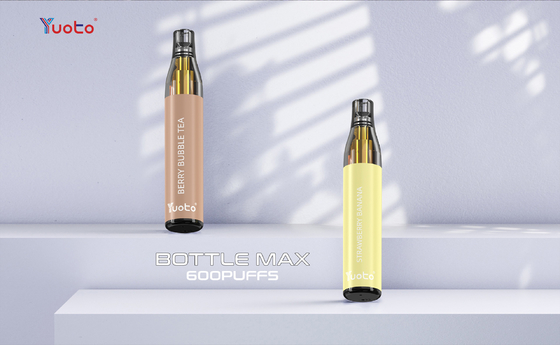 20mg la nicotina 600 sopla botella máxima, nicotina disponible de YUOTO de Mesh Coil TPD Vape el 2%