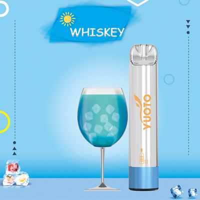 YUOTO shine pro 2000puffs vape desechable led Brillo colorido 5.0ml de jugo y 850mAh