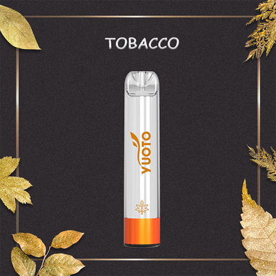 YUOTO shine pro 2000puffs vape desechable led Brillo colorido 5.0ml de jugo y 850mAh