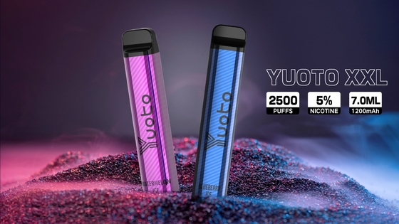 Venta caliente Yuoto Pina Colada Flavor 2500 Puff Bar 7ml Ecig desechable Pod Vape