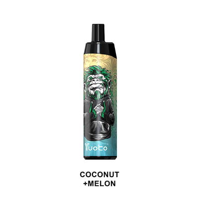 Venta al por mayor Yuoto Thanos 5000 Puffs Mesh Coil desechable Vape 14ml E Liquid 650mAh Batería 20 sabores calientes Envío rápido en